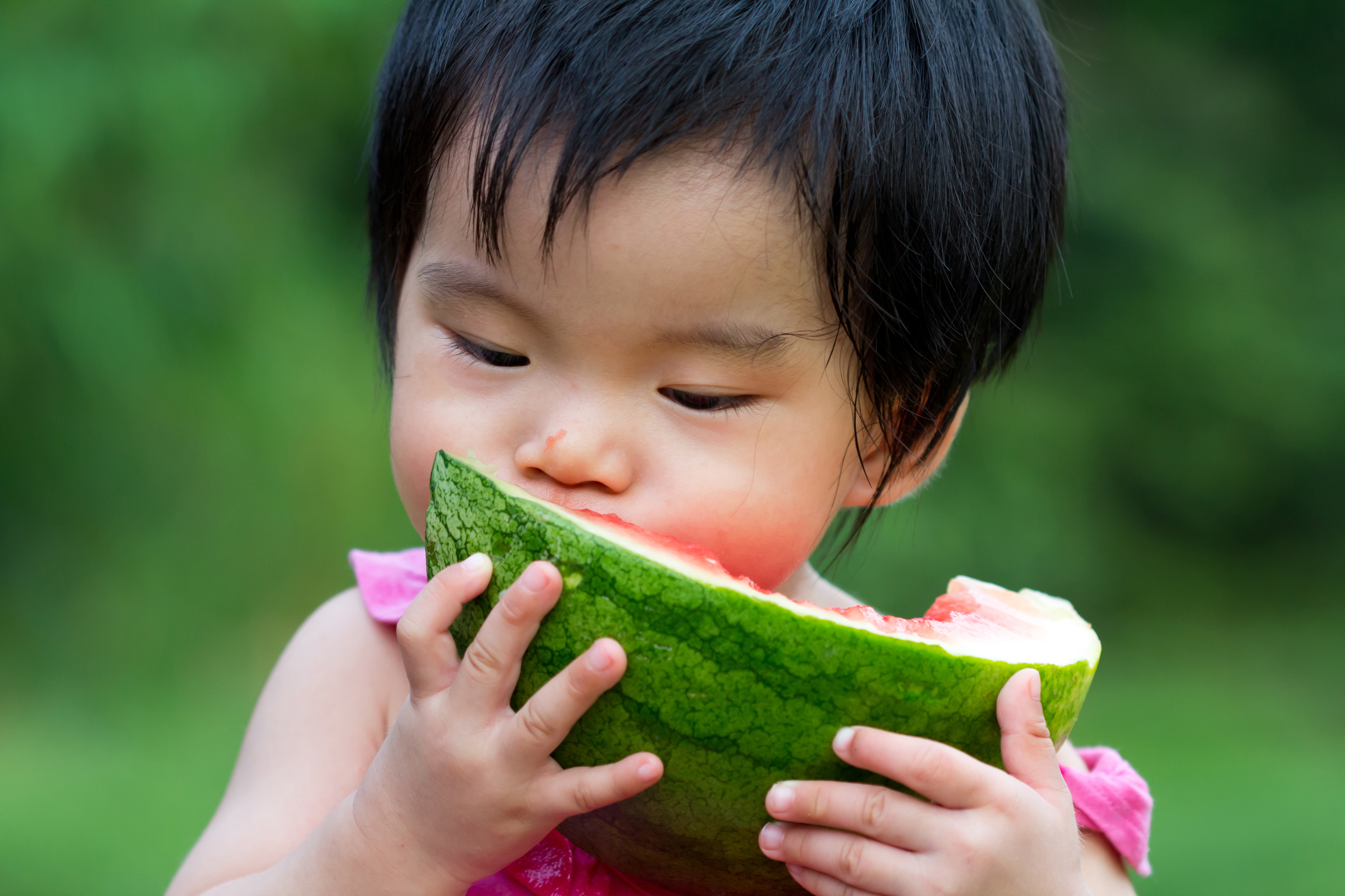 ATP girl with watermelon