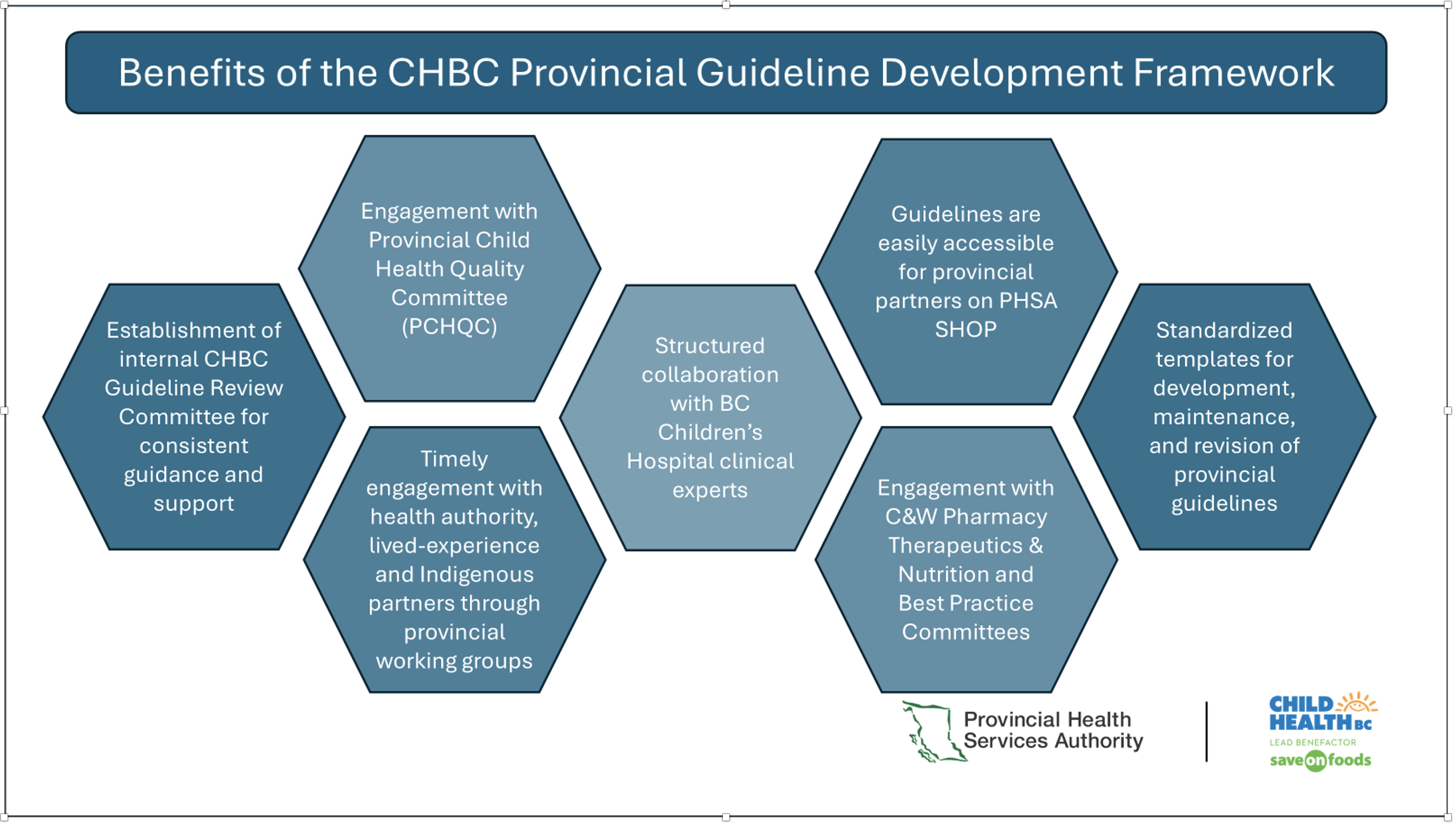 Provincial Guideline Development Framework